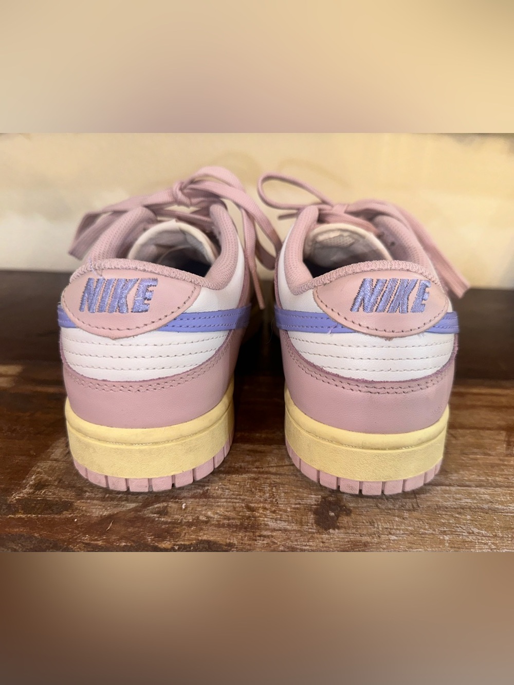 Nike Dunk Low Pink Oxford women’s 7.5 - Picture 4 of 5